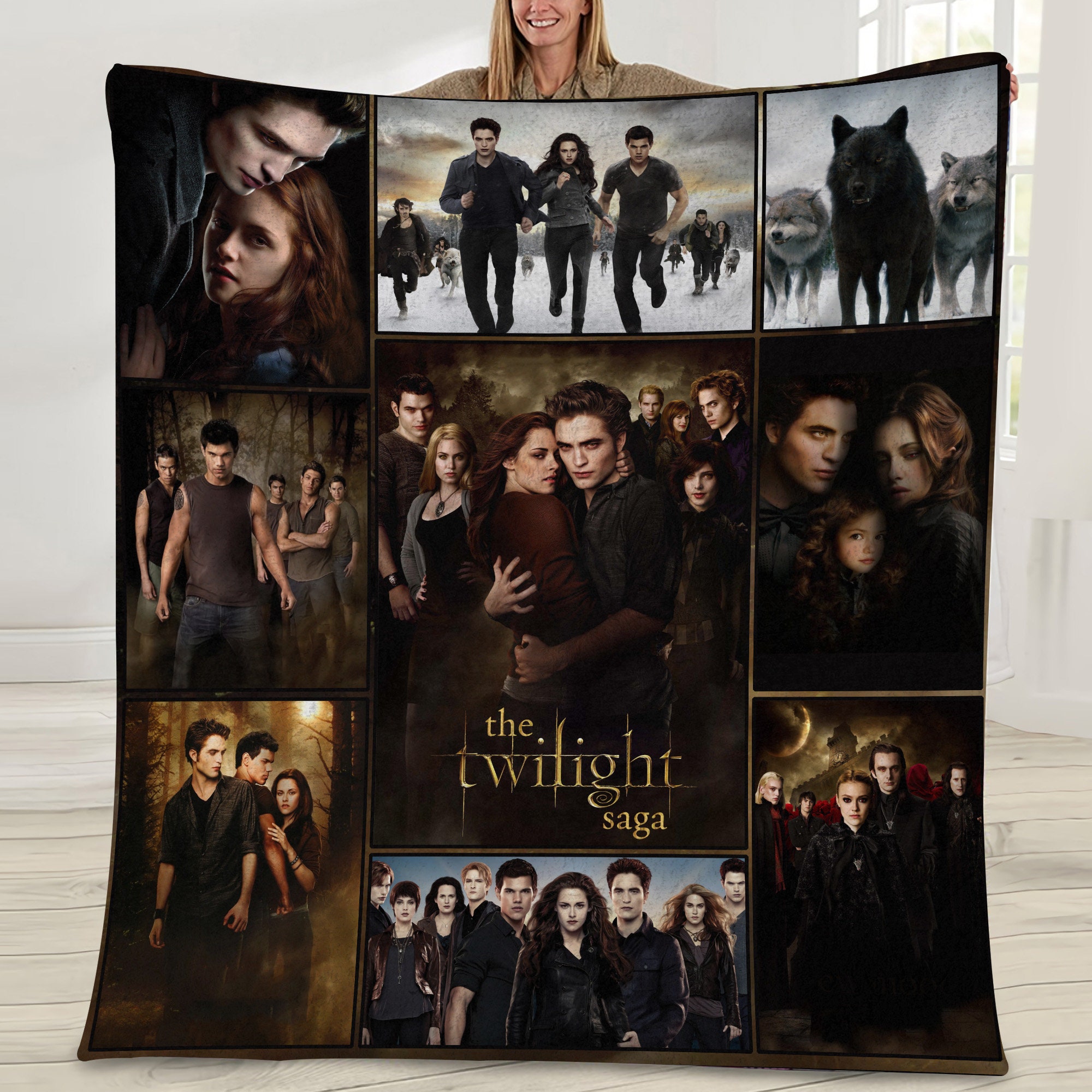 the twilight saga movie blanket qudrm