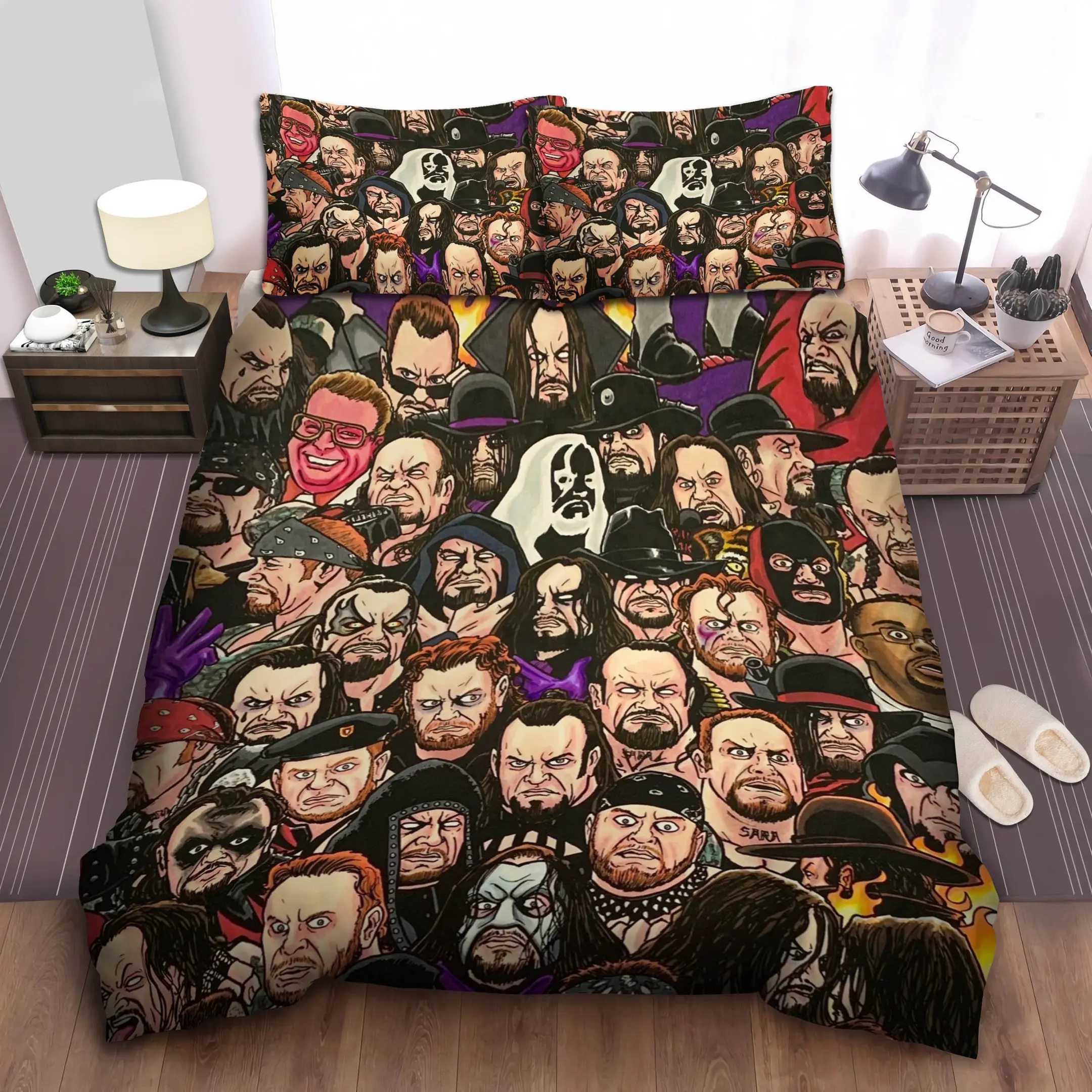 the undertanker in wwe costumes cartoon duvet cover bedroom sets comfortable bedding sets dovx2