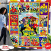 the wiggles quilt blanket for fans home decor gift 1