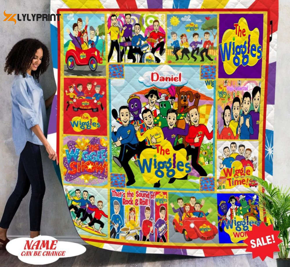 the wiggles quilt blanket for fans home decor gift 1