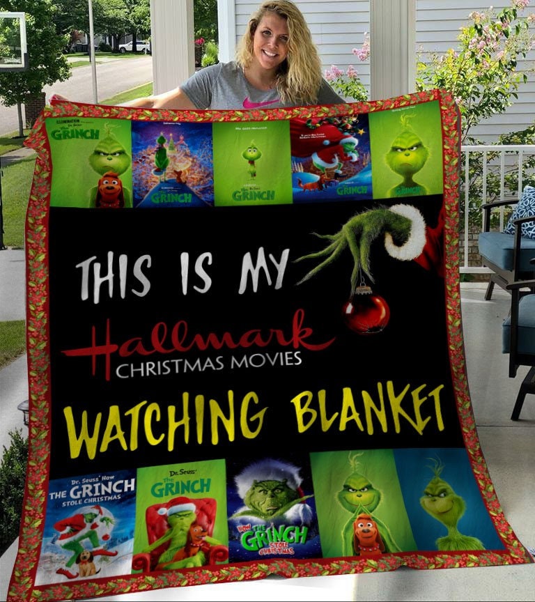 this is my hallmark christmas movies watching blanket grinch 6lewu