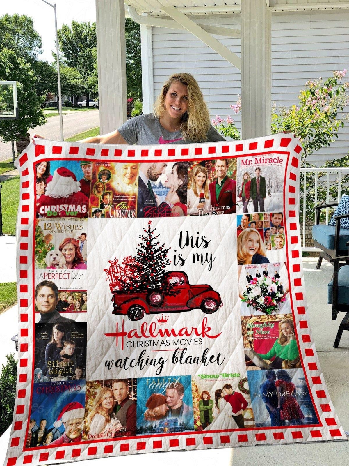 this is my hallmark fleece blanket i6de3