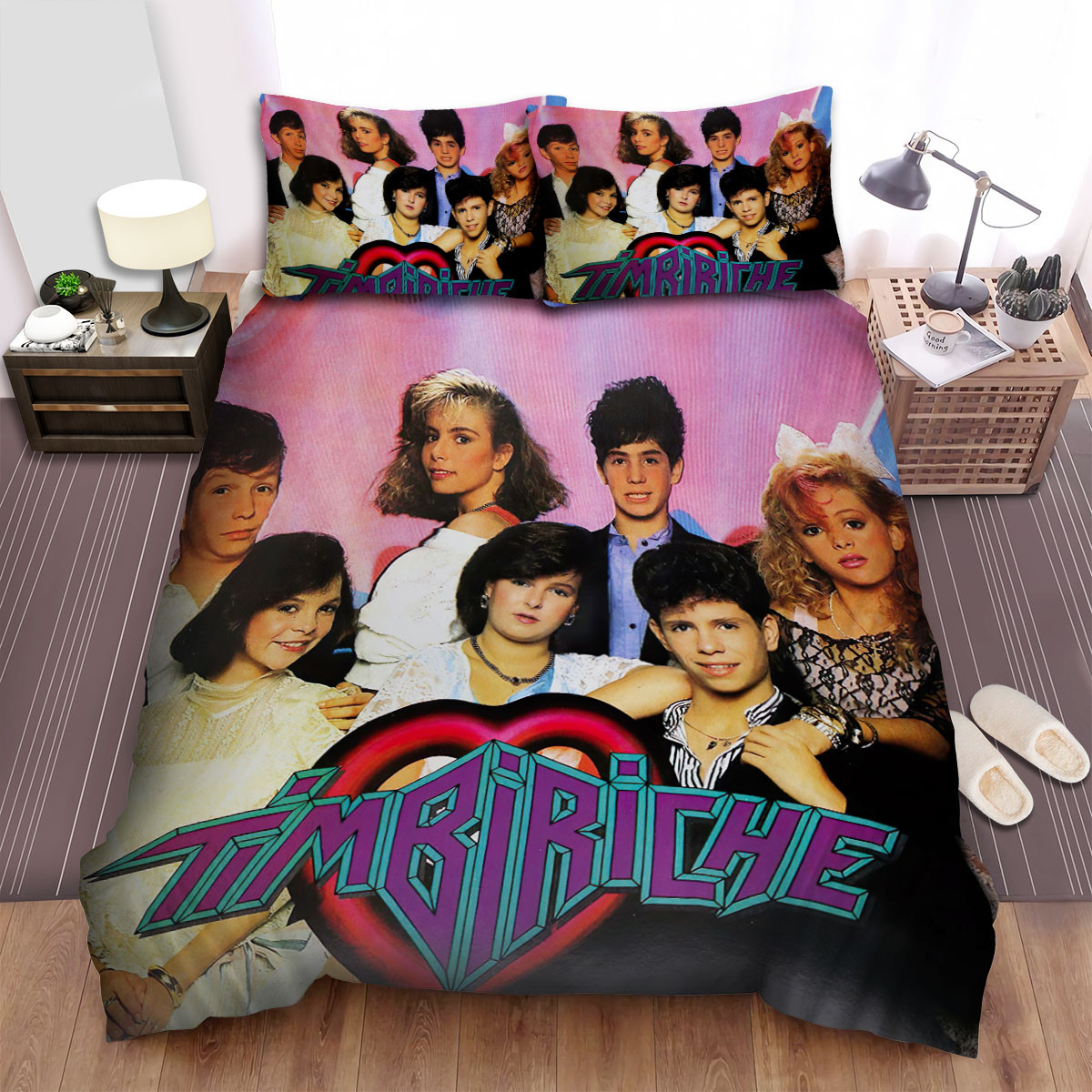 timbiriche la banda timbiriche album bed sheets spread comforter duvet cover bedding sets fqmfc