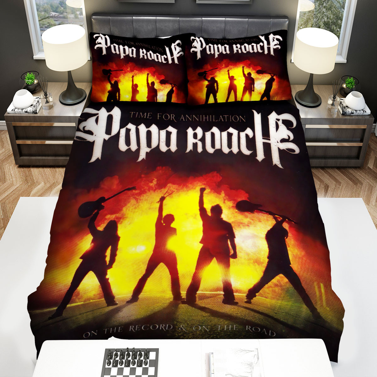 time for annihilation papa roach duvet cover bedroom sets comfortable bedding sets lgj8z