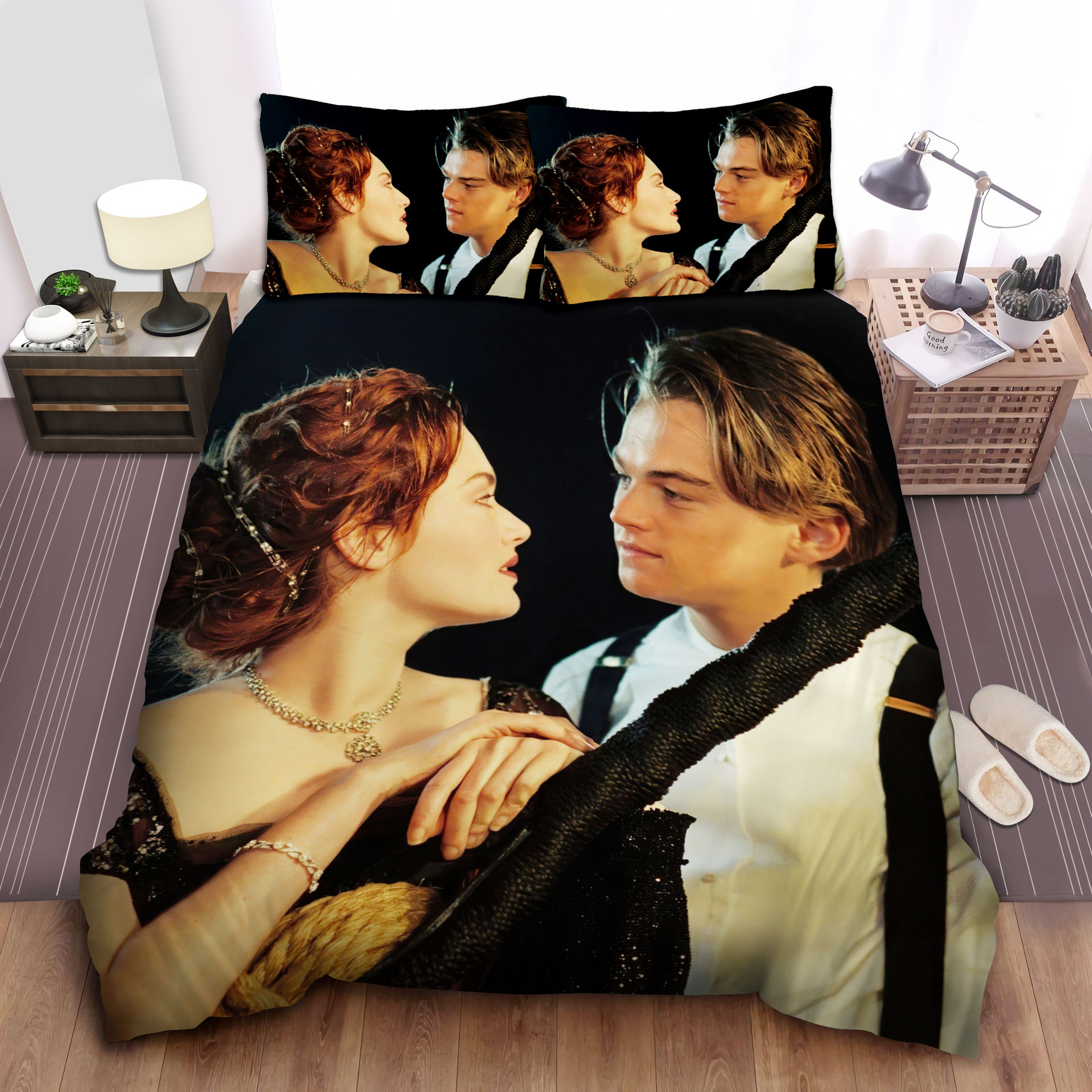 titanic jack and rose in love bed sheets spread comforter duvet cover bedding sets ksaz0