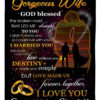 to my gorgeous wife love made us forever together throw blanket vvwsm