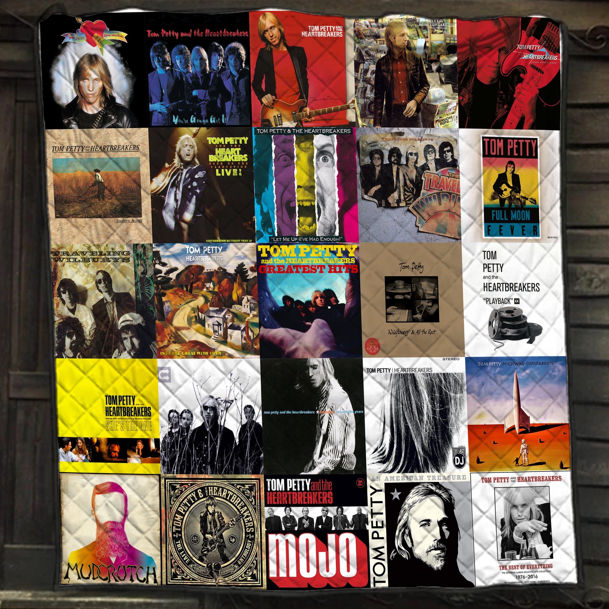 tom petty albums gift for rock musical lovers quilt j9kfm