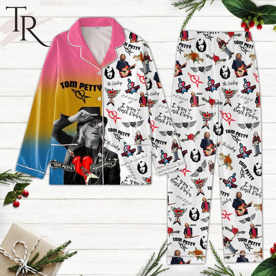 tom petty i wont back down pajamas set 1 oNAVJ