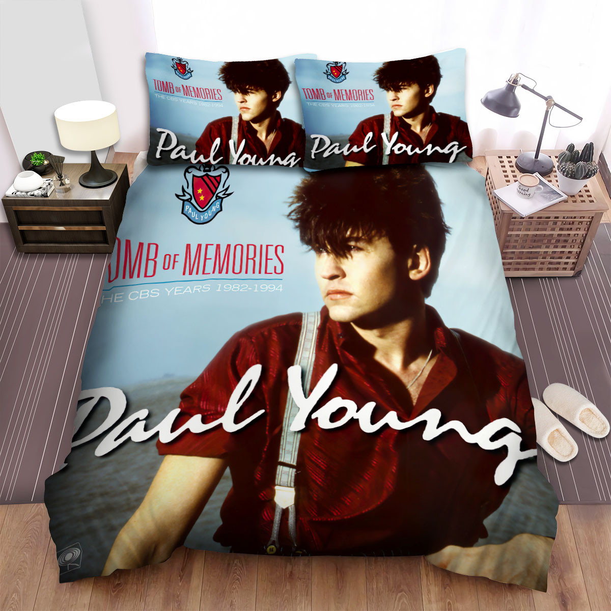 tomb and memories paul young bed sheets spread comforter duvet cover bedding sets ceewf