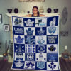 toronto maple leafs 1 quilt blanket for fans home decor gift