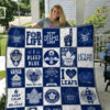 toronto maple leafs 2 quilt blanket