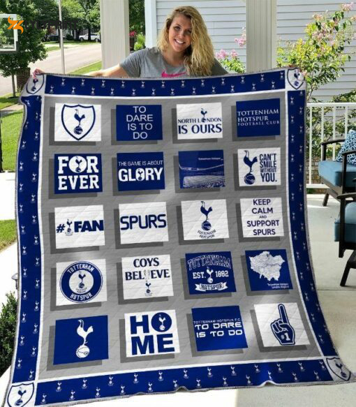 tottenham 1 quilt blanket 1