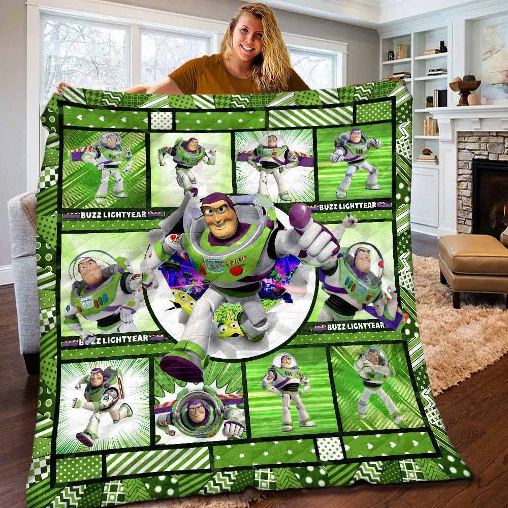 toy story buzz lightyear disney quilt blanket 5016