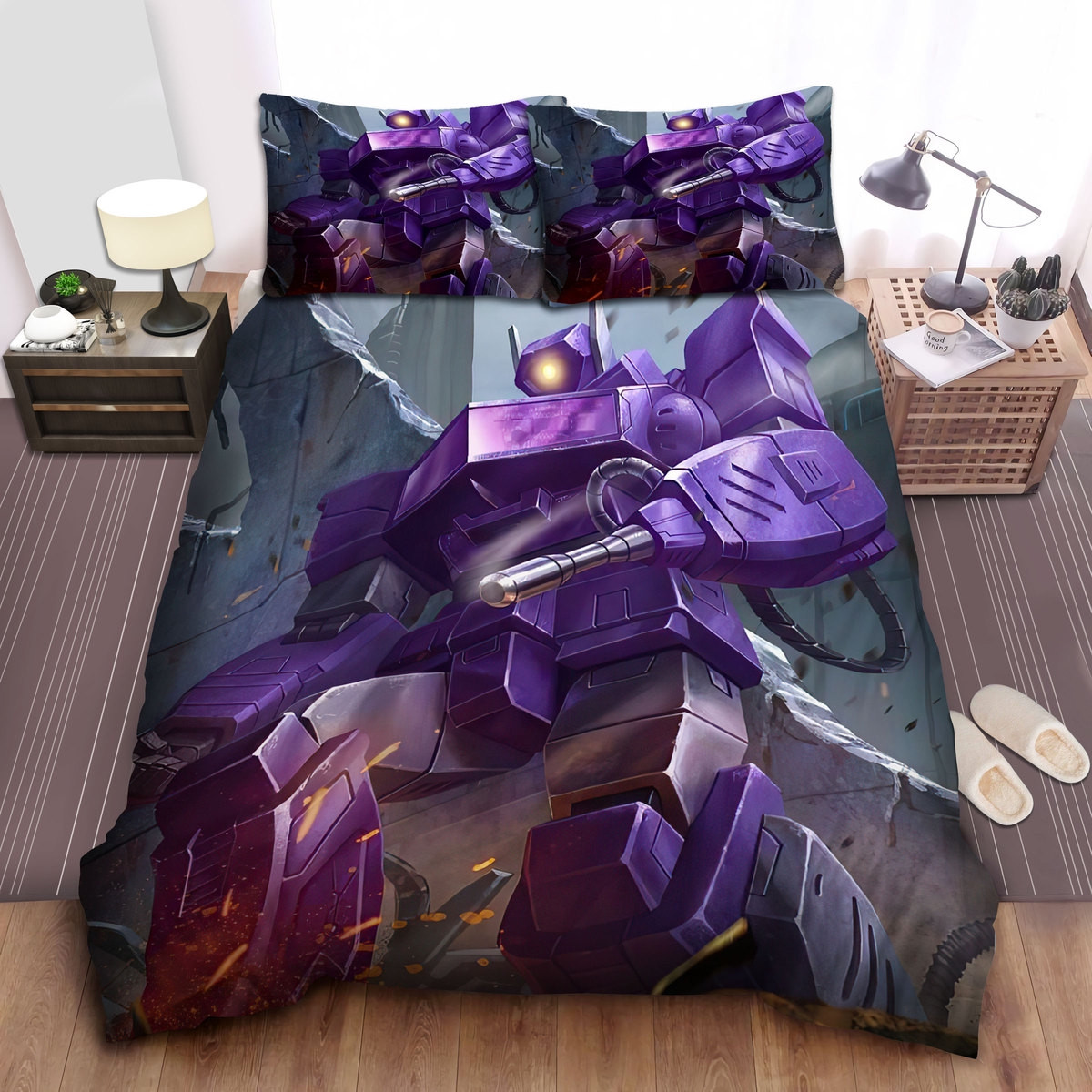 transformer decepticon shockwave duvet cover bedroom sets comfortable bedding sets ndgue