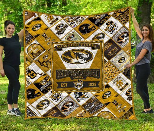 trending 2024 missouri tigers quilt blanket ver 4 ultimate comfort and style 20240216094719753