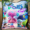 trolls fleece blanket poppy trolls friends blanket poppy trolls throw blanket trolls movie cartoon gifts quilt blanket