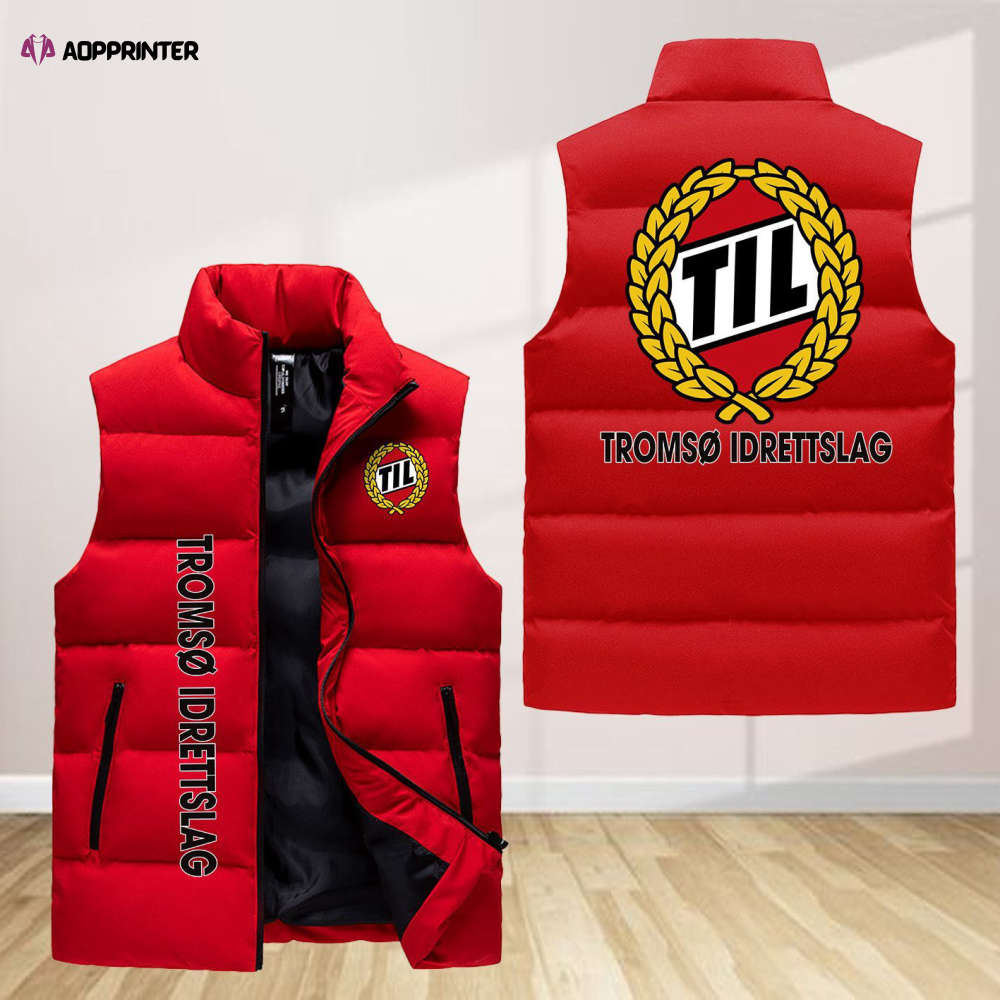 tromso idrettslag sleeveless puffer jacket custom for fans spj0239