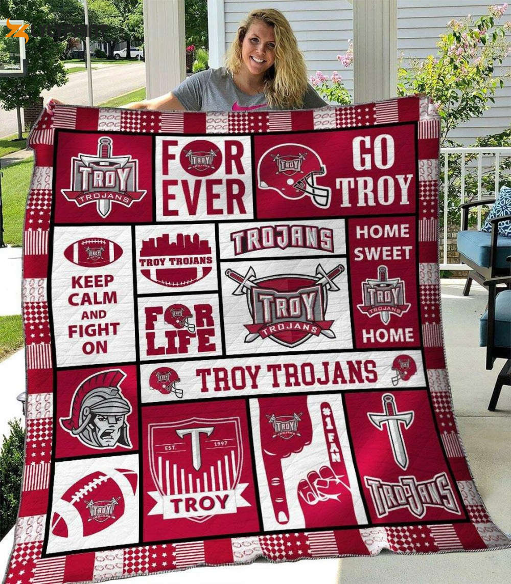 troy trojan 1 quilt blanket 1