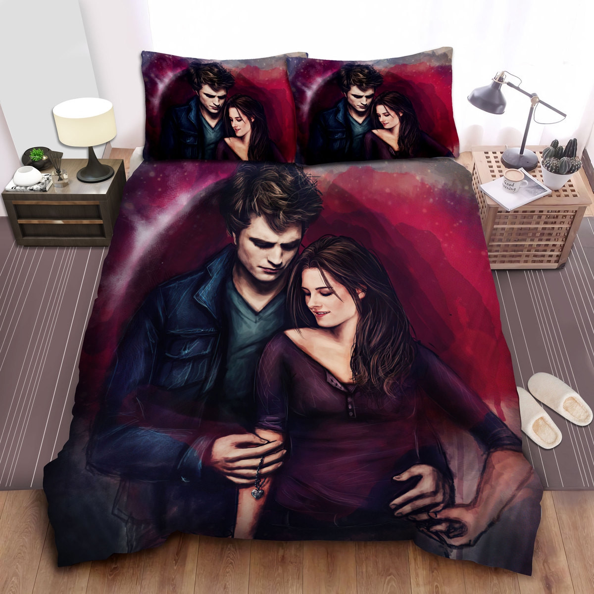 twilight husband and wife duvet cover bedroom sets comfortable bedding sets 7gjxy