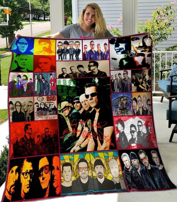 u2 band quilt blanket