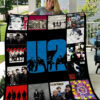 u2 quilt blanket for fans home decor gift 1