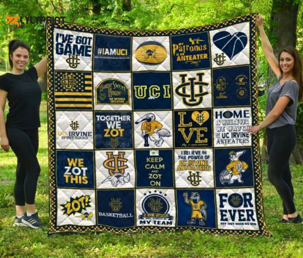 uc irvine anteaters quilt blanket 2a