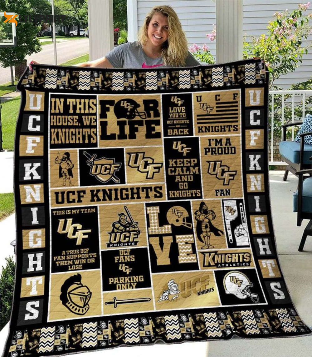 ucf knights 3 quilt blanket 1