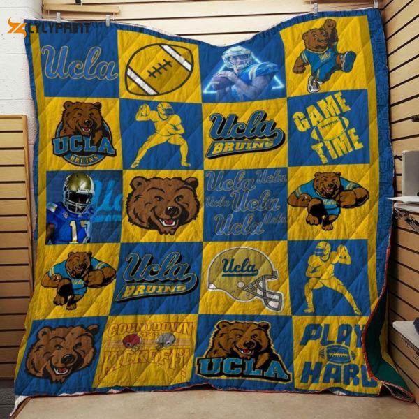 ucla bruins 1 quilt blanket