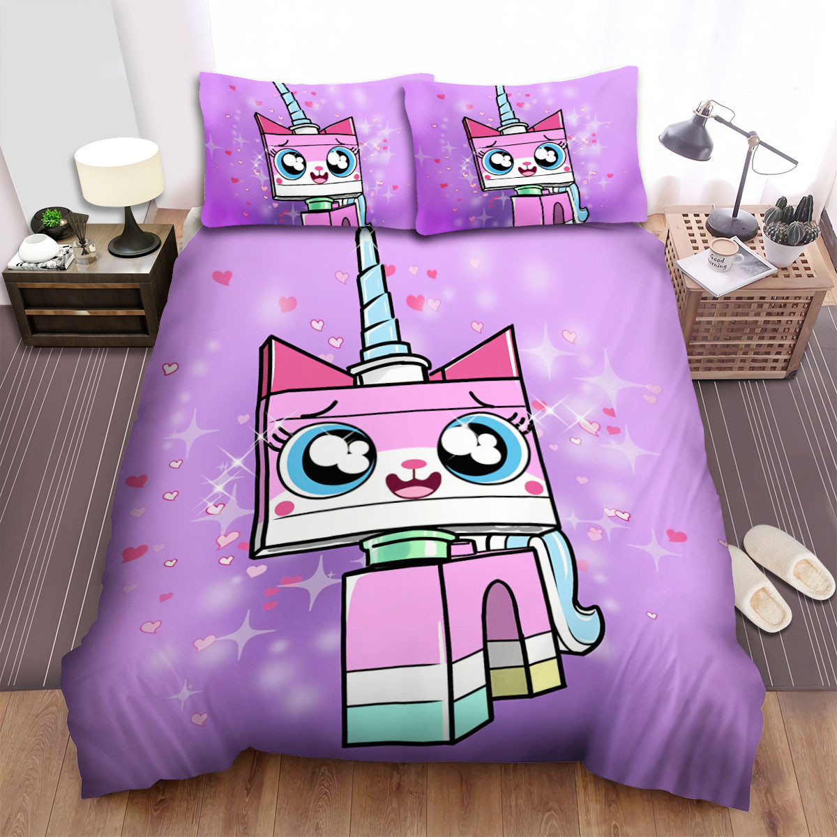 unikitty the cute princess unikitty duvet cover bedroom sets comfortable bedding sets mwy8d