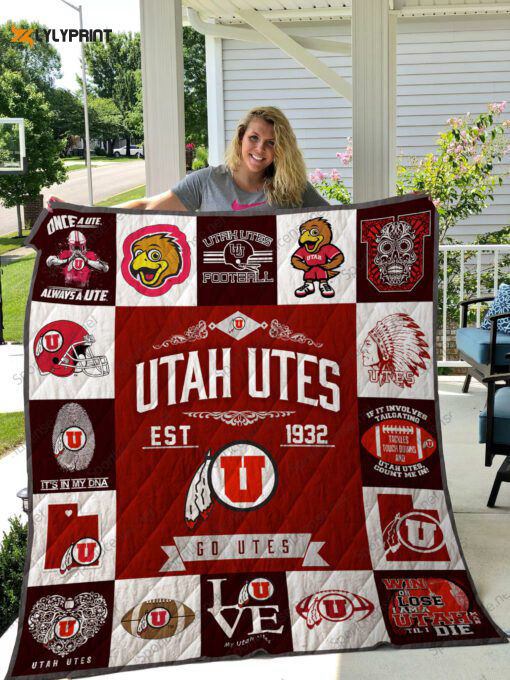 utah 3 quilt blanket for fans home decor gift 2 1