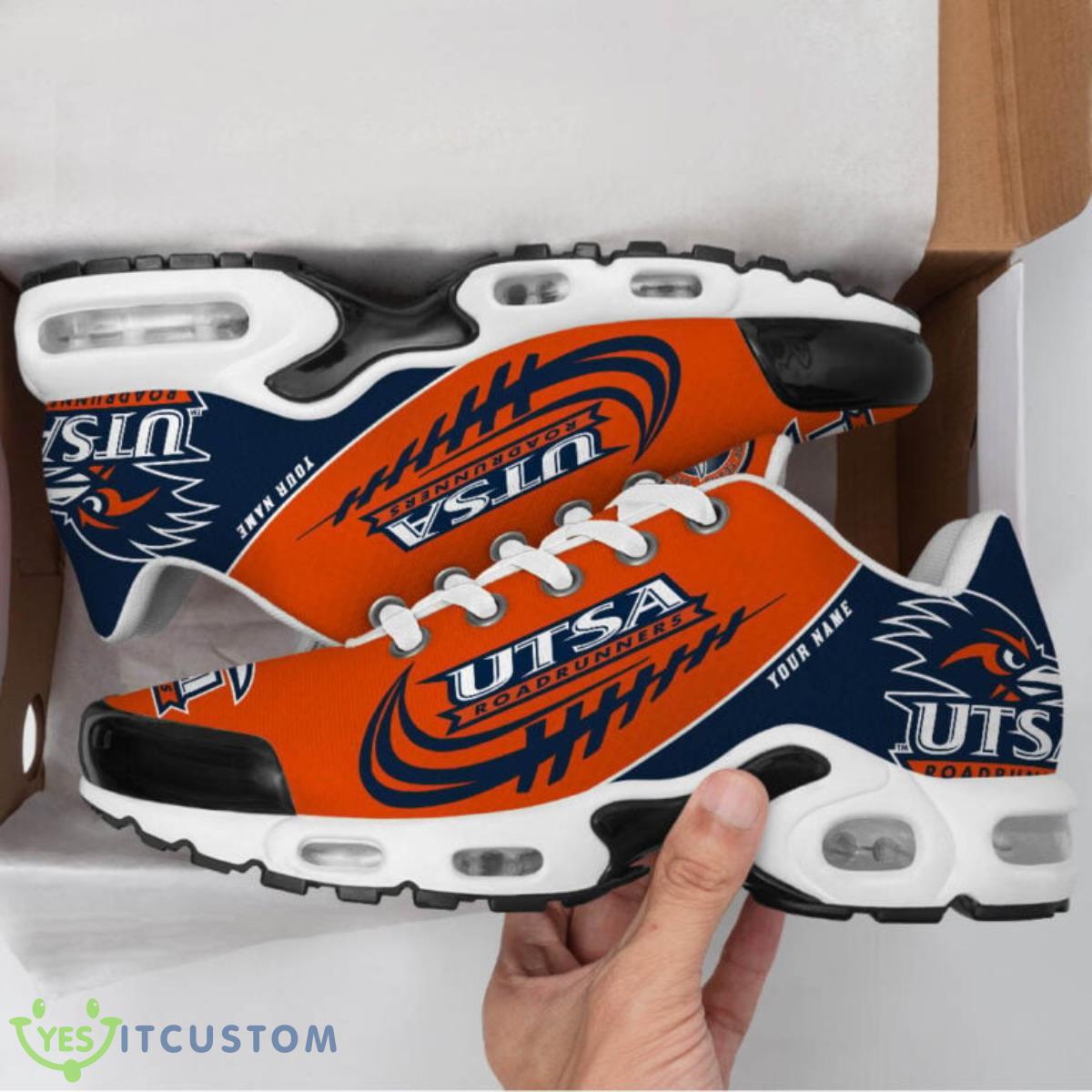 utsa roadrunners custom name air cushion sports shoes