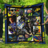 valentino rossi quilt blanket for fans home decor gift 2a