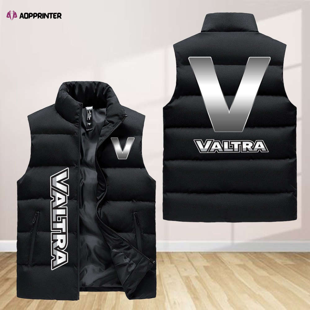 valtra sleeveless puffer jacket custom for fans gifts