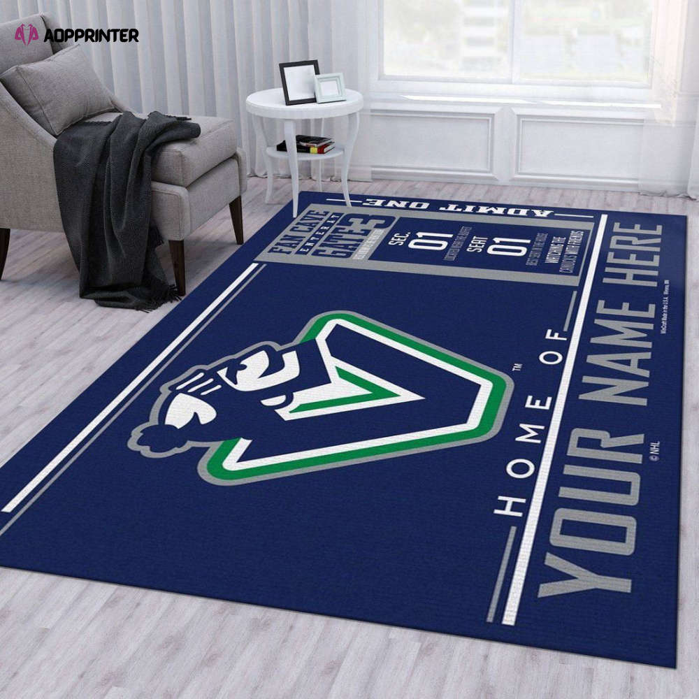 vancou rug living room floor decor fan gifts