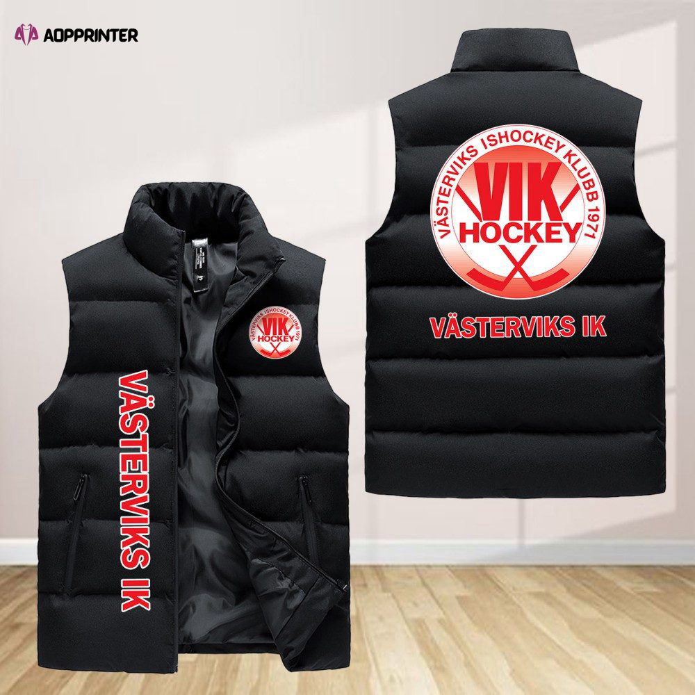 vasterviks ik sleeveless puffer jacket custom for fans spj0646