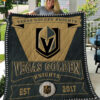 vegas golden knights 2 quilt blanket 2