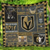 vegas golden knights quilt blanket for fans home decor gift