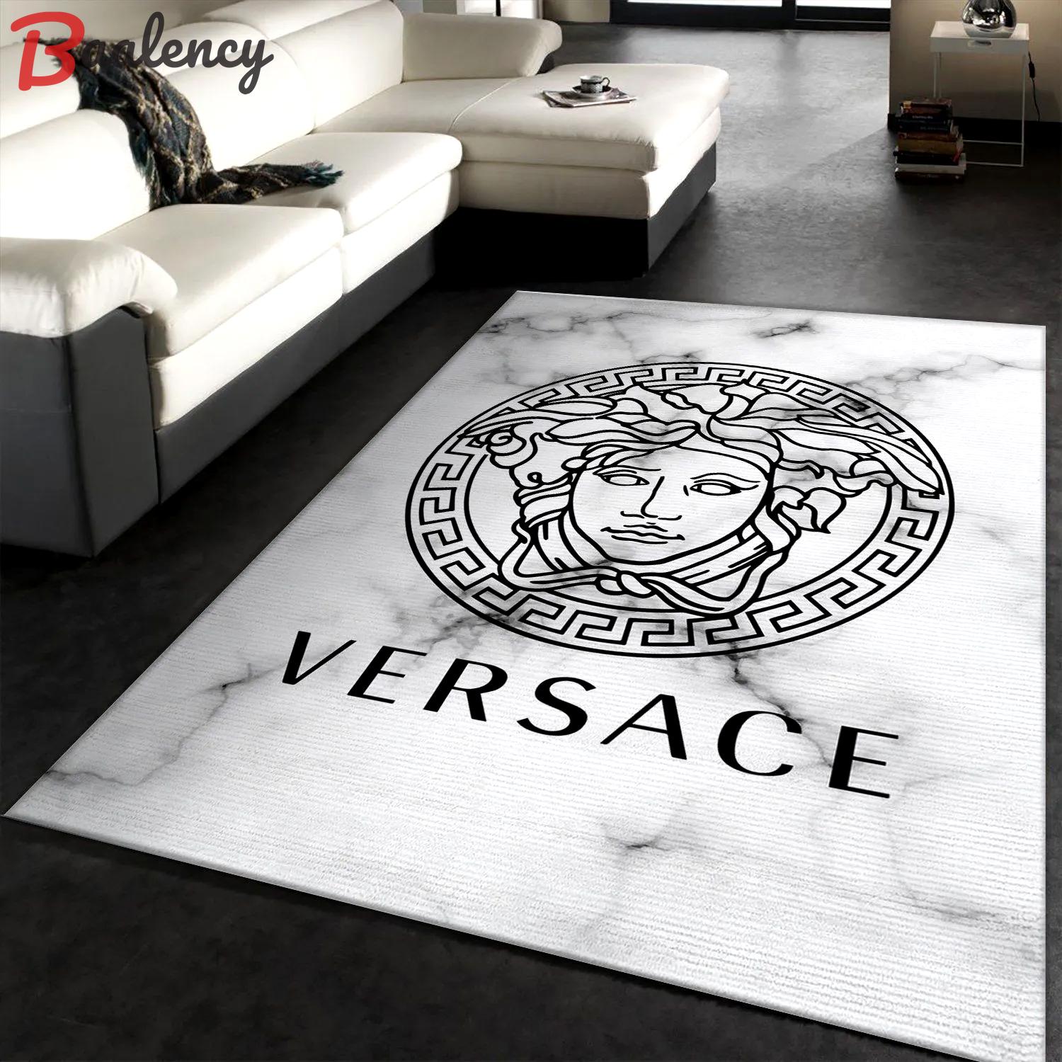 versace logo type 416 upgrade your living room with luxury home decor area carpets floor decor door mats and hot gift items with style a high end fashion brand rectangle rug 20240619063317552
