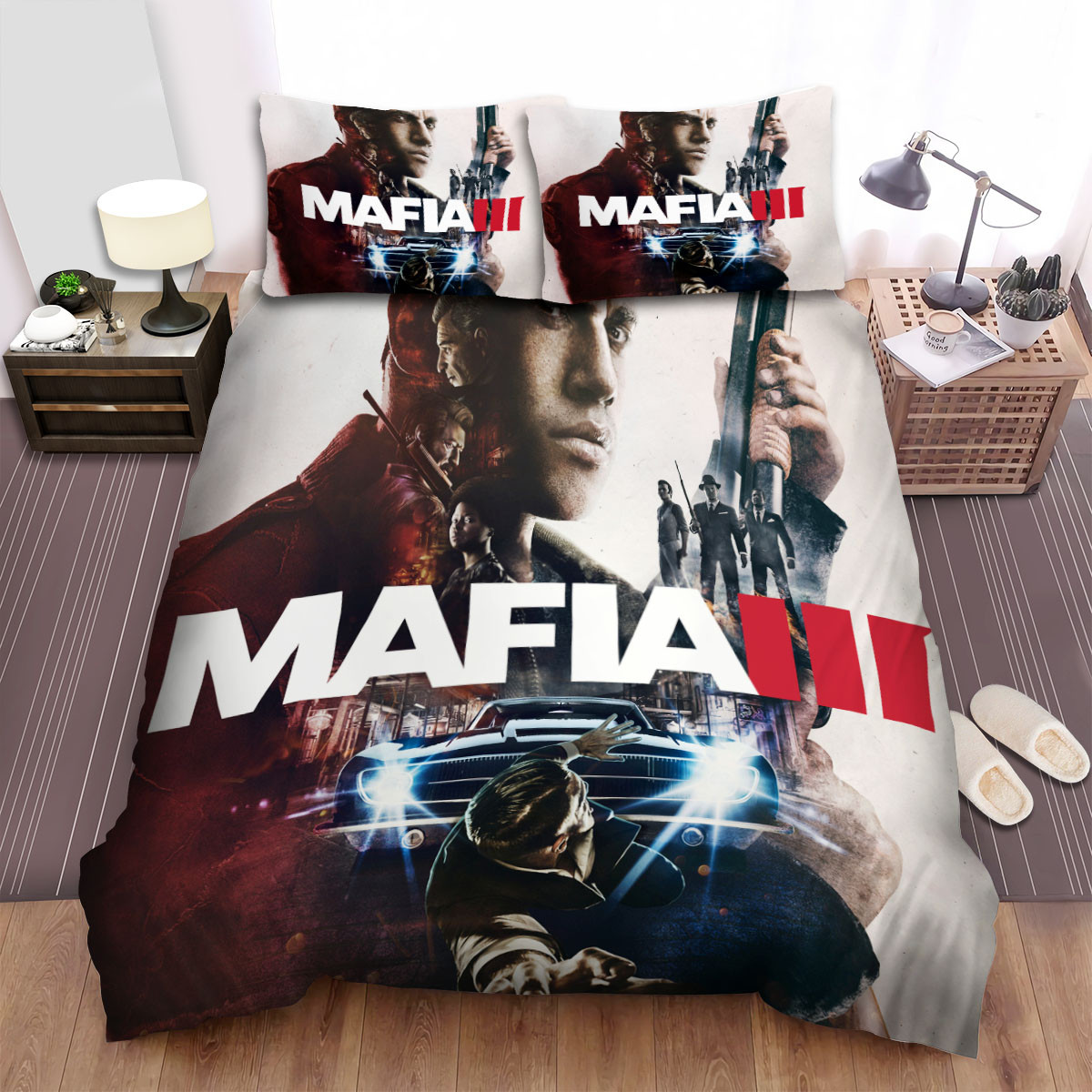 video games mafia lincoln reloading ammos bed sheets spread duvet cover bedding sets ug6ny