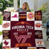 virginia tech hokies 1 quilt blanket for fans home decor gift