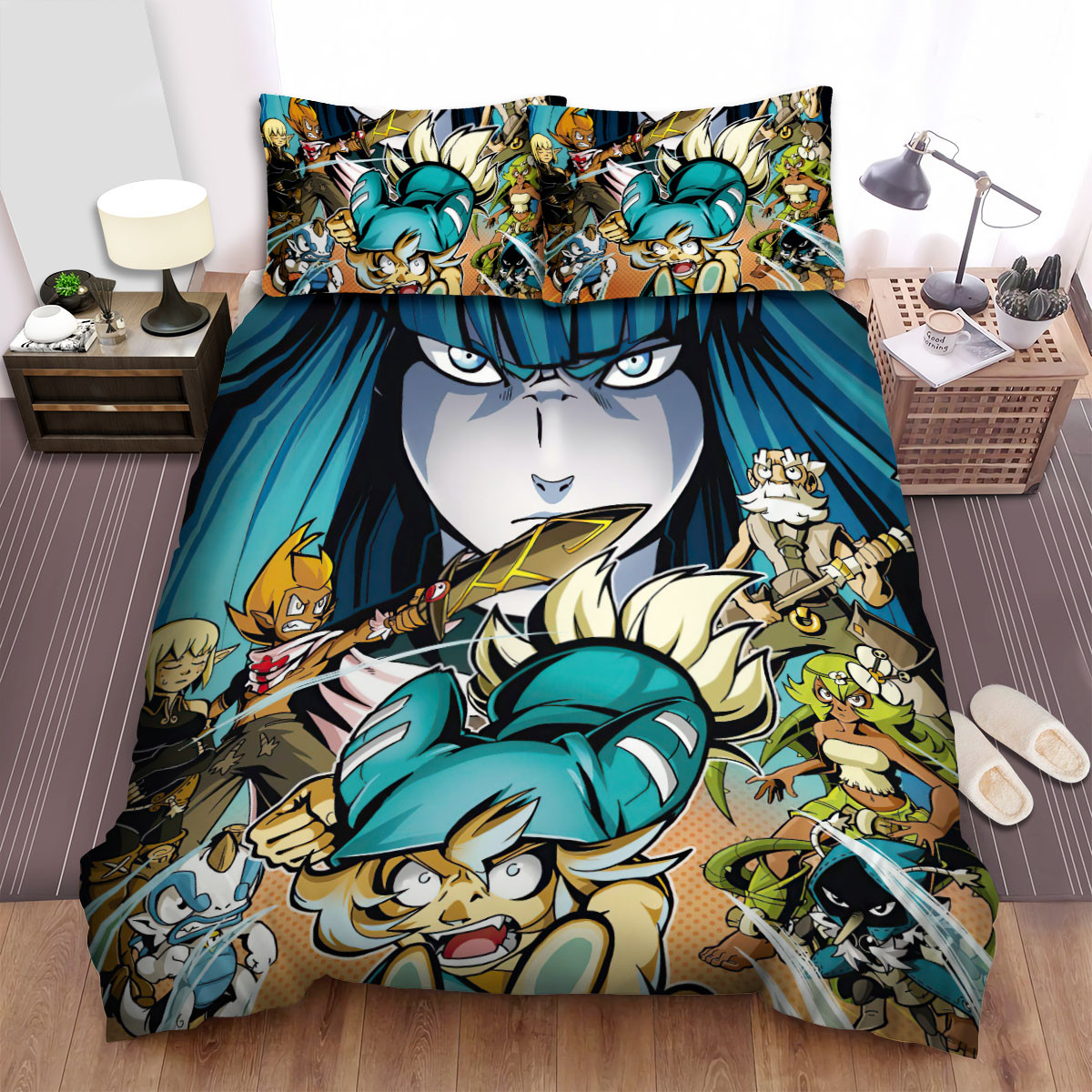 wakfu volume 5 comic art cover bed sheets spread duvet cover bedding sets 4uagj