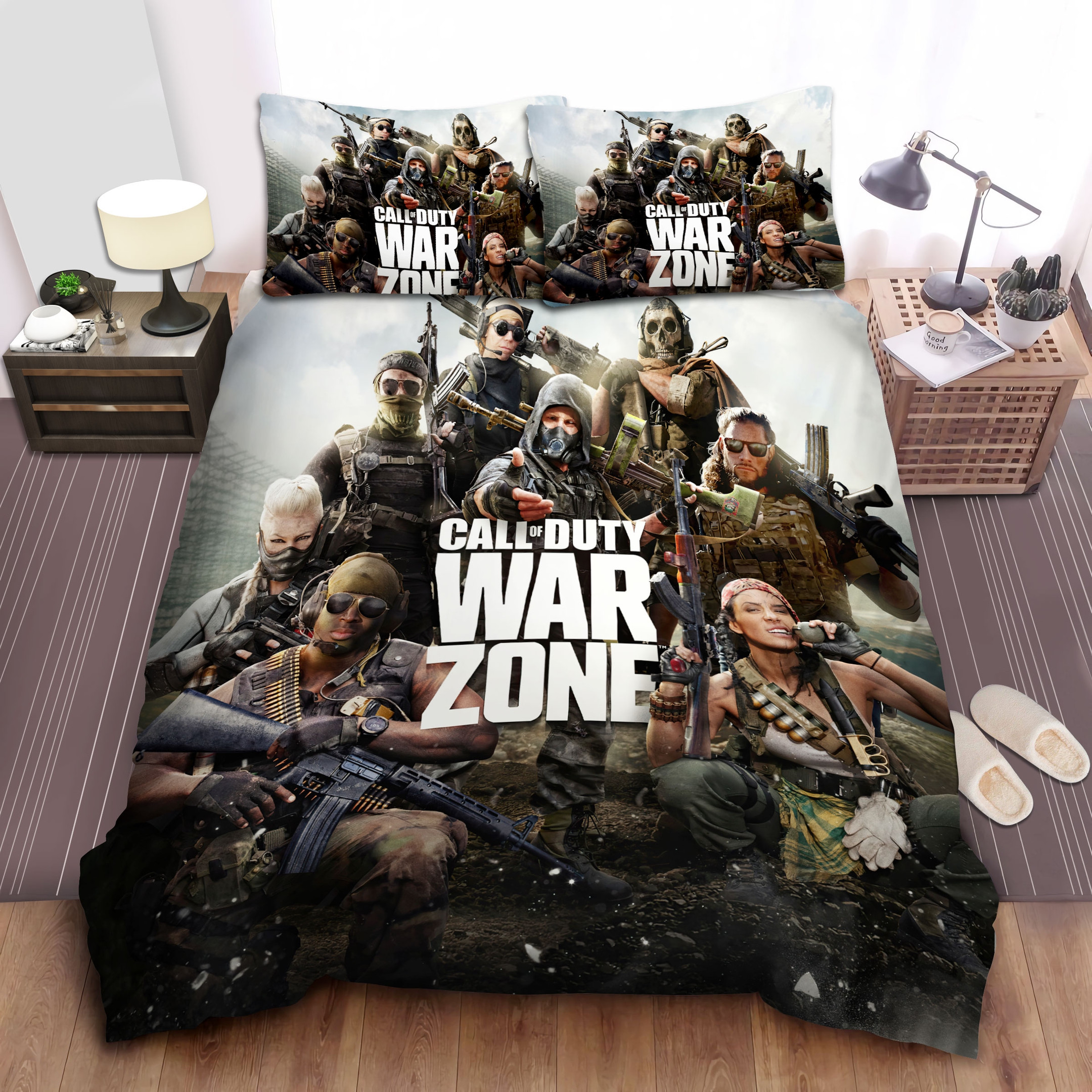 warzone image bedding sets call of duty bed sheets duvet cover ekgls