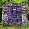 washington huskies 3 quilt blanket 2