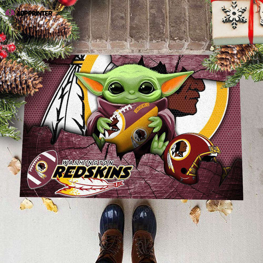 washington redskins doormat best gift for home decor 1 1