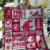 washington state cougars 1 quilt blanket for fans home decor gift 1 1