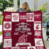 washington state cougars 3 quilt blanket for fans home decor gift