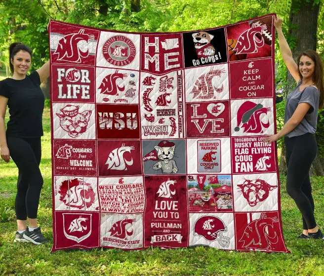 washington state cougars quilted blanket trending 2024 edition 20240218080817575