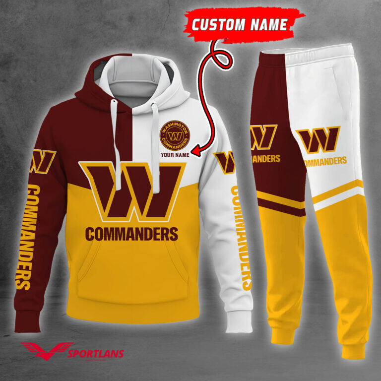 washington commanders nfl personalized combo hoodie and jogger tmhj11611032 z2sx19idgz