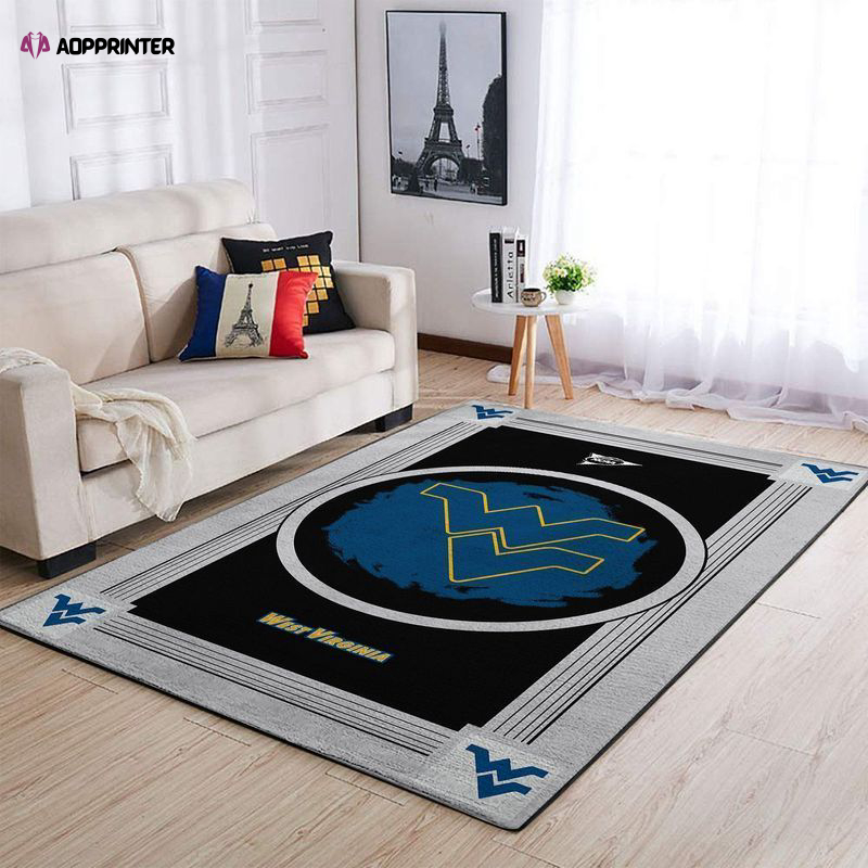 west virginia mountaineer rug living room floor decor fan gifts