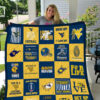 west virginia mountaineers 4a quilt blanket